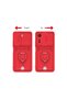 Xiaomi Redmi 13C Compatible Case Zuma Silicone with Business Card Holder and Ring - Lilac - 7