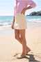 Raisa Krem, High Waist, 45 cm Length, Lycra Short Women's Denim Skirt-1 New Season - 5