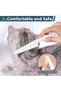 Pet Flea Comb Stainless Steel Dog Cat Grooming Comb Hair Removal Brush - 5