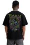 Unisex Trivium Back Print T-Shirt, Oversize Rock Band Themed Tshirt - 3