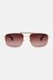 Men TB0006532H63 Aviator Sunglasses, Gold