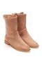 Women's Salmon Laser Cut Hole Detailed Casual Comfortable and Stylish Westren Style Summer Boots - 4