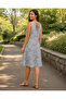 Gray Color Melis Muslin Dress - 4