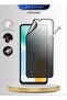 Honor X5d 4G 2026 Premium Nano Ceramic Privacy Full Cover Matte Flexible 2 Pack Clear/Black - 4