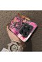 Redmi Note 14 Pro 5g Compatible Silicone Edge Hard Back Case Couple Phone Case Leopard Pattern - 3