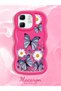 Infinix Hot 50I Compatible Case Camera Protector Red Silicone Couple Phone Case Butterfly Pattern - 2