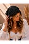 Hand Knitted Hair Bandana - 2
