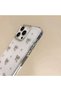 iPhone 13 Pro Max Compatible Ribbon Patterned Glitter Case - 3