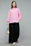 Striped Shirt with Classic Collar and Long Sleeves - 3
