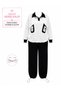 Plus Size Shirt Collar Zipper Detail Pockets Elastic Sleeves Lace-Up Hem Elastic Waist Loose Fit Lace-Up Legs Women's Top and Bottom Set - 2