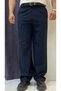 Pleated Baggy Fit Fabric Trousers