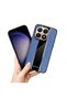 Xiaomi Mi 15t Compatible Case Premium Leather Case Blue - 3