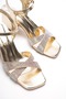 Dora Stone Printed Heeled Shoes - 5