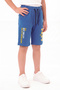 New York Print Detailed Elastic Waist Double Pocket Summer Boys' Capri Pants - 3