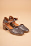 Women's Genuine Leather Closed-Toe Perforated Sandals - Platinum - 4