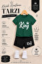 King Printed Kids' Set – T-Shirt & Shorts 2-Piece Combination |   Trendy Summer Set for Ages 1-12