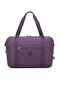 Medium Size Waterproof Extra Light Crinkle Fabric Hand Luggage and Sports Bag Plum