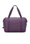 Medium Size Waterproof Extra Light Crinkle Fabric Hand Luggage and Sports Bag Plum - 2