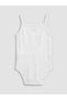 Trendlucky Square Collar Baby Girl Snap Fastener Bodysuit 3-Piece Set - 5