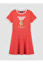 Esvab • Modern & Distinctive Zero Roba Collar Printed Girls' Dress - 2