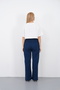 Muslin Palazzo Trousers Women's Summer Loose Wide Leg Casual Comfortable Elastic Waist Pocketed Daily Stylish Trousers - 6