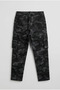 Camaflouge Printed Cargo Pants -Elasticated Waist - 2
