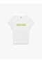 Cotton Slim Fit Short Sleeve Slogan Themed Printed T-Shirt - 3