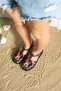 Women's and Children's Minnie Mouse Sea Shoes Beach Pool Gel Look Striped Non-Slip Sole Sandals 310 - 3
