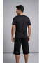 Men's Athlete Honeycomb Fabric Sweat-Wicking Flexible T-Shirt - 4