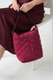 Women's Hand and Shoulder Bag Jane Burgundy - 5