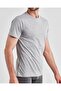 Men's Crew Neck Undershirt Gray - 4