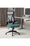 Atrosia High Back Office Chair Ergonomic Office Chair | Modern Desk Computer Chair | Swivel Office Chair | Adjustable Height Chair L64xW64xH114-124cm - Black/Green