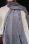 C Pattern Premium Shawl-Anthracite - 2