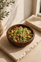 Akasya Round Multifunctional Fruit Bowl, Salad Presentation Bowl, Decorative Bowl 26 cm - 2