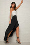 New Season Women's High Waist Sandy Skirt with Asymmetrical Front Detail - 6