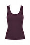 100% Cotton Camisole with V-Back Detail, Casual Basic Crop Top, Women's Undershirt / Blouse - 4
