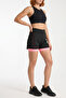Women's Mesh Detailed Active Shorts with Inner Tights - 6