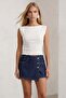 Woman's white blouse with gipeli waist alc-x15543 - 3