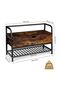 33-Inch Entryway Storage Bench, Vintage Shoe Rack with Storage Box, Shoe Organizer with Lift-Up Lid for Entryway, Bedroom, Closet - 3