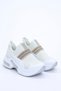 Mdln 1058 Stoned High-Sole Knitwear Sports Shoes