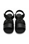 Women's Stoned Genuine Leather Casual Sandals - 6