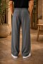 Men's Smoked Fabric Trousers Baggy Cut Pleated - 2