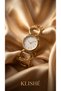 Luxury Women's Steel Watch Gold Color Special Design Leather Luxury Boxed Elegant Stylish Women's Wristwatch |   Limited Edition 2026 - 2