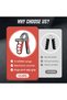 Generic Grip Strength Trainer Kit, Hand Grip Strengthener with Electronic Counting, Grip Strengthener Exerciser for Muscle Building and Injury Recover - 4
