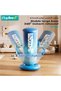 Inflatable Kids Punching Bag, Children Boxing Bag, Freestanding Punching Bag with Sturdy Base for Kids Adults, Inflatable Boxing Bag with A Pair of Children's Boxing Gloves and Air Pump, for Practice - 5