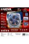 12" Cooling Fan with Copper Motor – Quiet Performance, Adjustable Speeds & Compact Portable Design