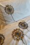 Solea Embroidered 6 Piece Duvet Cover Set Cream - 2