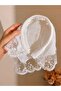 Guipure Detailed Bohemian Crown Bandana - 2