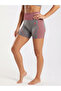 X Countoure Seamless Red Detailed Gathering Short Sports Leggings - 2