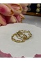Silvery Patterned Earrings - 3